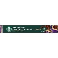 Chocolate de Avellana Comp. Nespresso Starbucks, Caja 10 Uds
