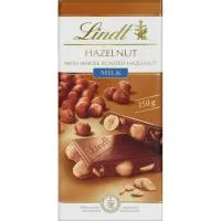 Chocolate Les Grandes de Leche-avellana Lindt, Tableta 150 G