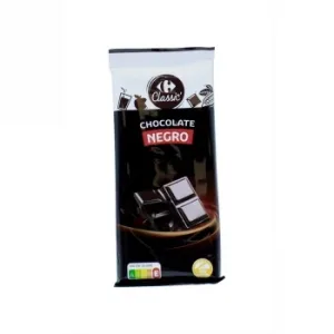 Chocolate Negro 50% Carrefour sin Gluten 150 G.