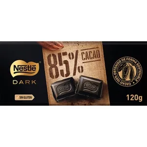 Chocolate Negro 85% Cacao sin Gluten Nestle Dark