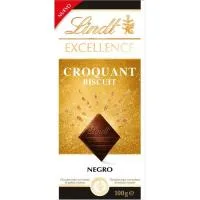 Chocolate Negro con Galleta Crujiente Excellence, Tableta 100 G