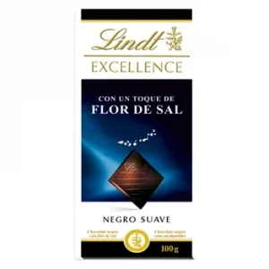 Chocolate Negro con un Toque de Flor de Sal Lindt Excellence 100 G