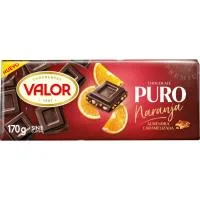 Chocolate Puro Valor sin Gluten 200 G.
