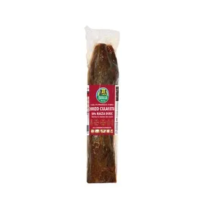 Alcampo Cultivamos LO Bueno Chorizo Cular 50% Raza Duroc - Loncha Fina 1 Mm 112.5 G