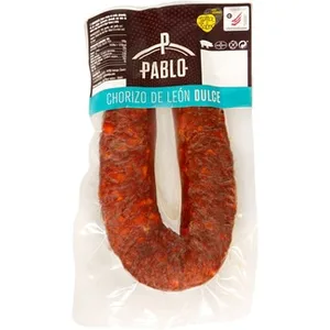 Chorizo de León Dulce sin Gluten Cecinas Pablo