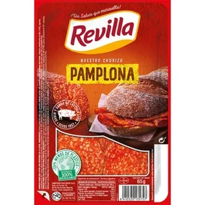 Chorizo de Pamplona en Lonchas sin Gluten Revilla