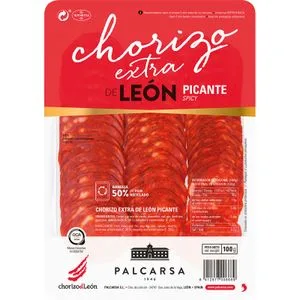 Chorizo de León Extra Picante 100 Gr