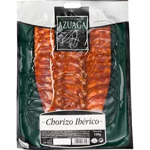 Chorizo Ibérico Extra en Lonchas sin Gluten Sierra de Azuaga