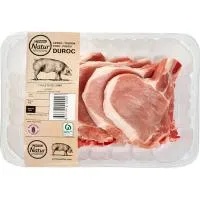 Chuleta de Lomo de Cerdo Duroc Eroski Natur, Bandeja Aprox. 600 G
