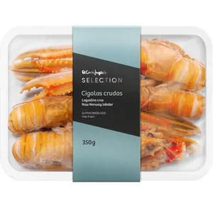 Cigalas Crudas  el Corte Ingles Selection 350 G