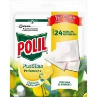 Insecticida Cítrico en Pastillas Perfumadas Polil, Caja 24 Uds