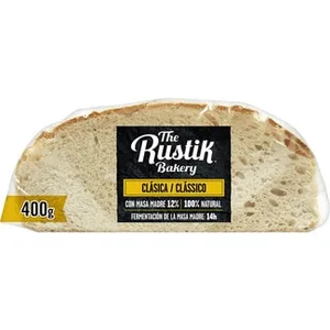 Clássico Pan con Masa Madre 12%  THE Rustik Bakery 400 G