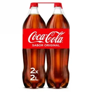 Coca Cola Pack de 2 Botellas de 2 L.