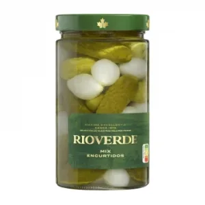 Cocktail de Encurtidos Rioverde sin Gluten 380 G.
