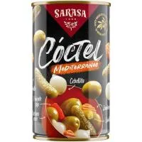 Cóctel Mediterraneo Sarasa, Lata 180 G