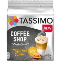 Coffee Shop Toffee Nut Tassimo, Paquete 8 Uds