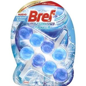 Colgador WC Gel Brillante Océano Artico  Bref 2 Unidades