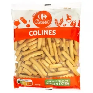 Colines con Aceite de Olive Virgen Extra Carrefour 250 G.
