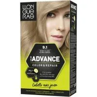 Color Advance 9.1 Rubio Claro Ceniza Llongueras, Pack 1 Unid.