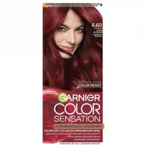 Coloración Permanente Nº 6,6 Rojo Intenso Garnier Color Sensation 1 Ud.