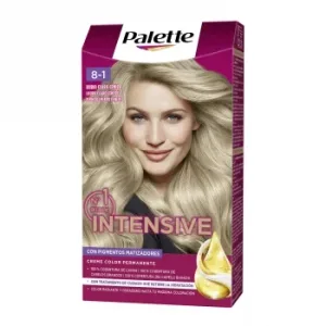 Coloración Permanente Nº 8.1 Rubio Claro Ceniza Intensive Color Cream Palette 1 Ud.