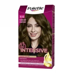 Colorante Permanente Nº 5 Castaño Claro Intensive Color Cream Palette 1 Ud.