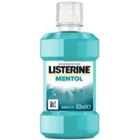 Colutorio Mentol Listerine, Bote 80 Ml