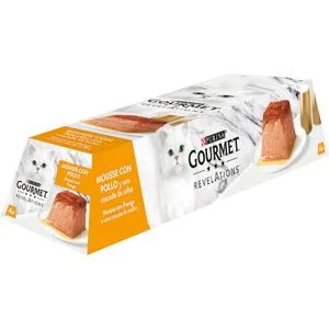 Comida Gato Lata Revelations Pollo Pack 4 4 X 57 Gr