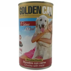 Comida Húmeda de Carne para Perro Golden Can 1,24 Kg