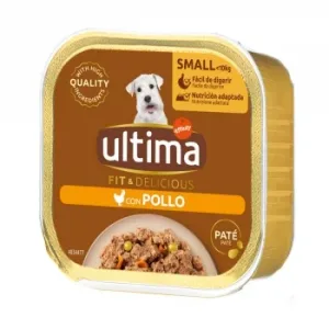Comida Húmeda de Pollo para Perro Mini Ultima 150 G.