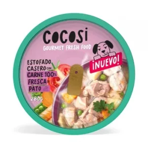 Comida Húmeda Estofado de Pato para Perros Cocosi 280 G.