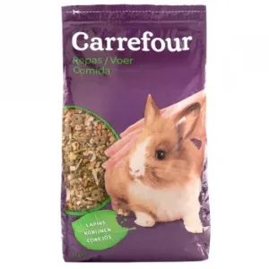 Comida para Conejos Carrefour 3kg.