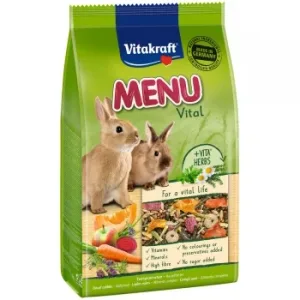 Comida para Conejos Enanos Menú Vital Vitakraft  3kg.