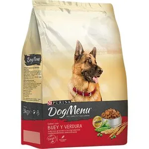 Comida Seca Perro Buey y Verduras Dog Menú 3 Kg