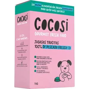Comida Semihúmeda Perros Sabor Pescado 1 Kg