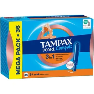 Compak Pearl Tampones con Aplicador Super Plus Tampax