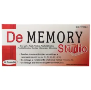 Complemento Alimenticio en Cápsulas Dememory Studio 60 Ud.