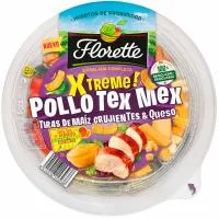 Ensalada Completa Xtrem Pollo Tex-mex Florette, Bowl 220 G