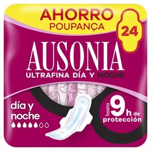 Compresa Ultrafina con Alas Día y Noche Ausonia