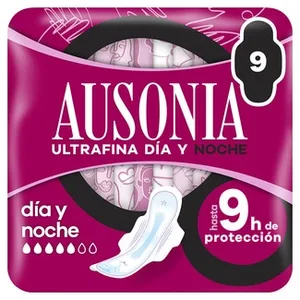 Compresa Ultrafina con Alas Noche 9h de Protección Ausonia