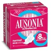 Compresas Normal con Alas Ausonia Bolsa 14 Unidades