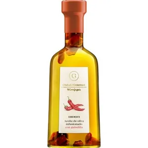 Condimento de Aceite de Oliva Infusionado con Guindilla  Club del Gourmet 250 ML