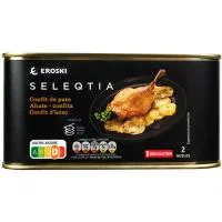 Confit de Pato Eroski Seleqtia, Lata 600 G