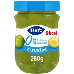 Confitura de Ciruela Diet Hero sin Azúcar Añadido 280 G.