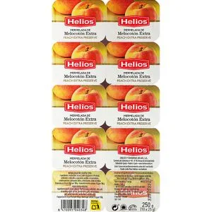Confitura Melocotón Pack de 10 10 X 25 Gr