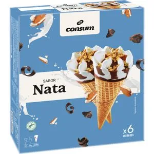 Cono Nata Pack de 6 Unidades 426 Gr