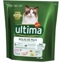 Control Bolas de Pelo para Gato Ultima, Paquete 750 G