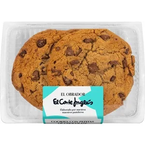 Cookies con Pepitas de Chocolate 4 Unidades el Obrador el Corte Ingles 300 G
