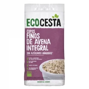Copos Suaves de Avena Integral Ecológicos Ecocesta sin Azúcares Añadidos 800 G.