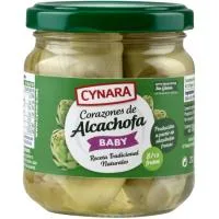 Corazones de Alcachofa Baby 8/12 Piezas Cynara, Frasco 115 G